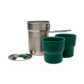 Stanley Adventure Nesting Two Cup Camping Cook Set 24oz StainlessSteel