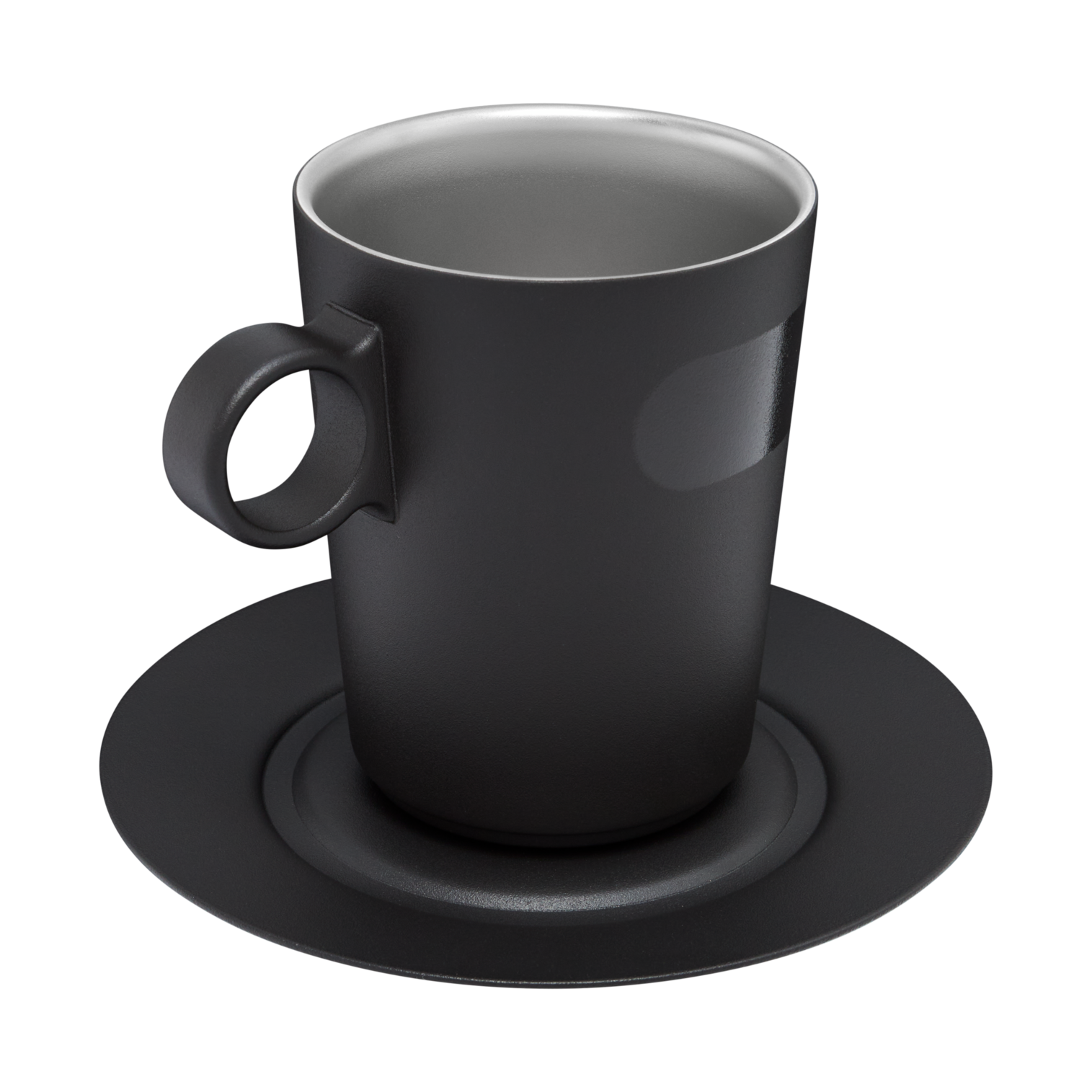 The DayBreak Café Latte Cup & Stillness Saucer | 10.6 OZ - Hydration Made Easy