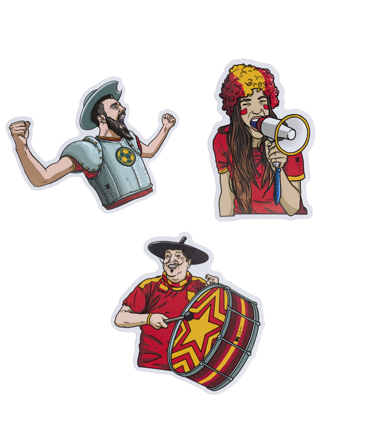 Stanley 1913 x Spain Fútbol Artist Sticker Pack - Ready for Short Trips
