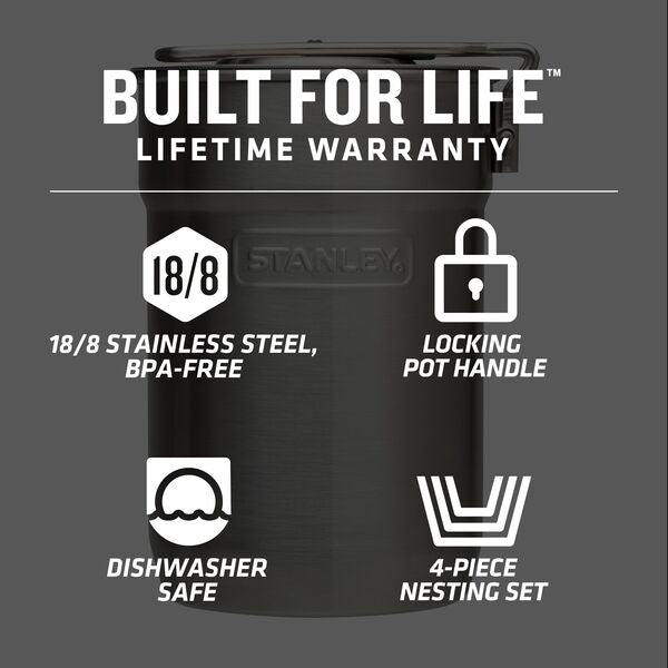 Adventure Nesting Two Cup Cookset - Daily Cup in Hand