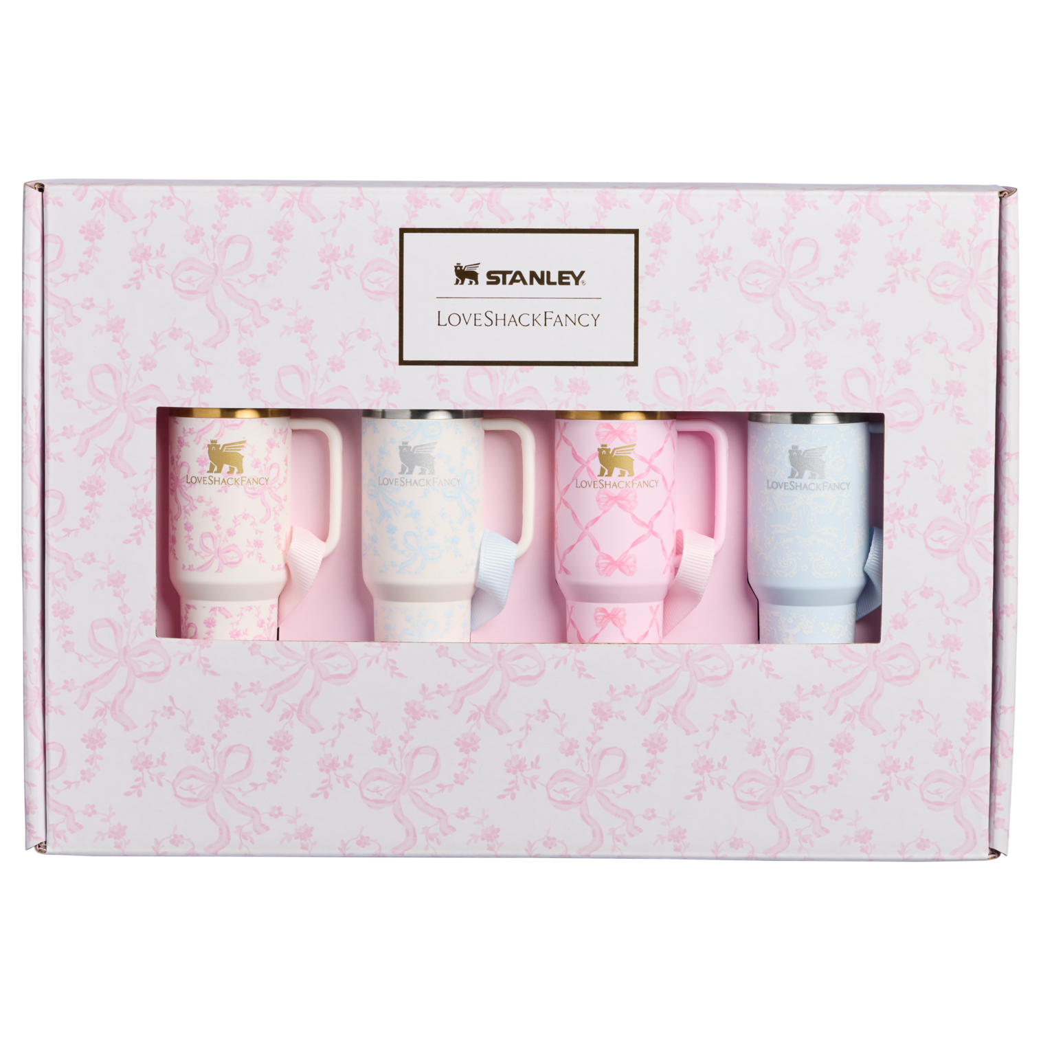 Stanley 1913 x LoveShackFancy Holiday Quencher ProTour Ornament Set - Refill Anywhere