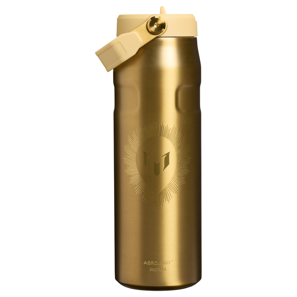 The Messi x Stanley IceFlow™ Flip Straw 2.0 Bottle | 24 OZ - Made to Hydrate