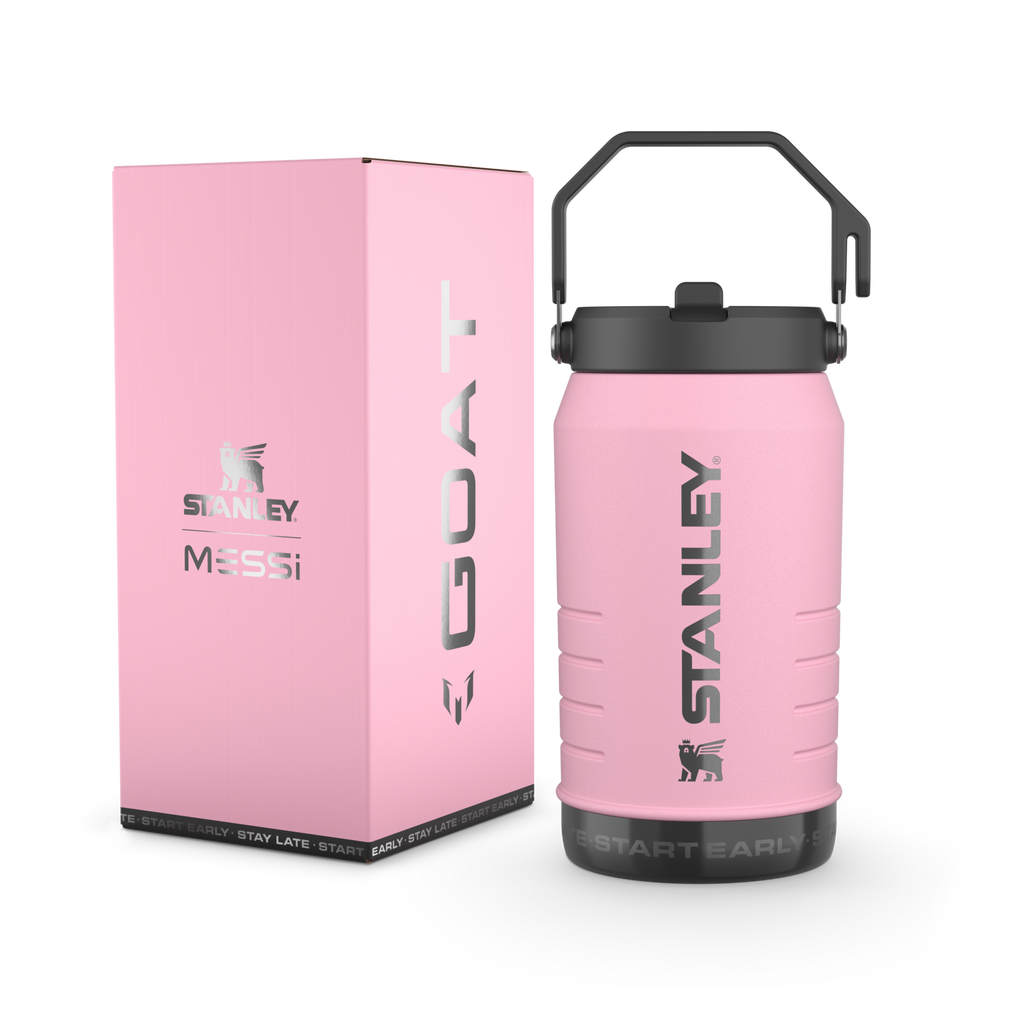 The Messi x Stanley IceFlow™ Flip Straw Jug | 64 OZ - Everyday Water Gear