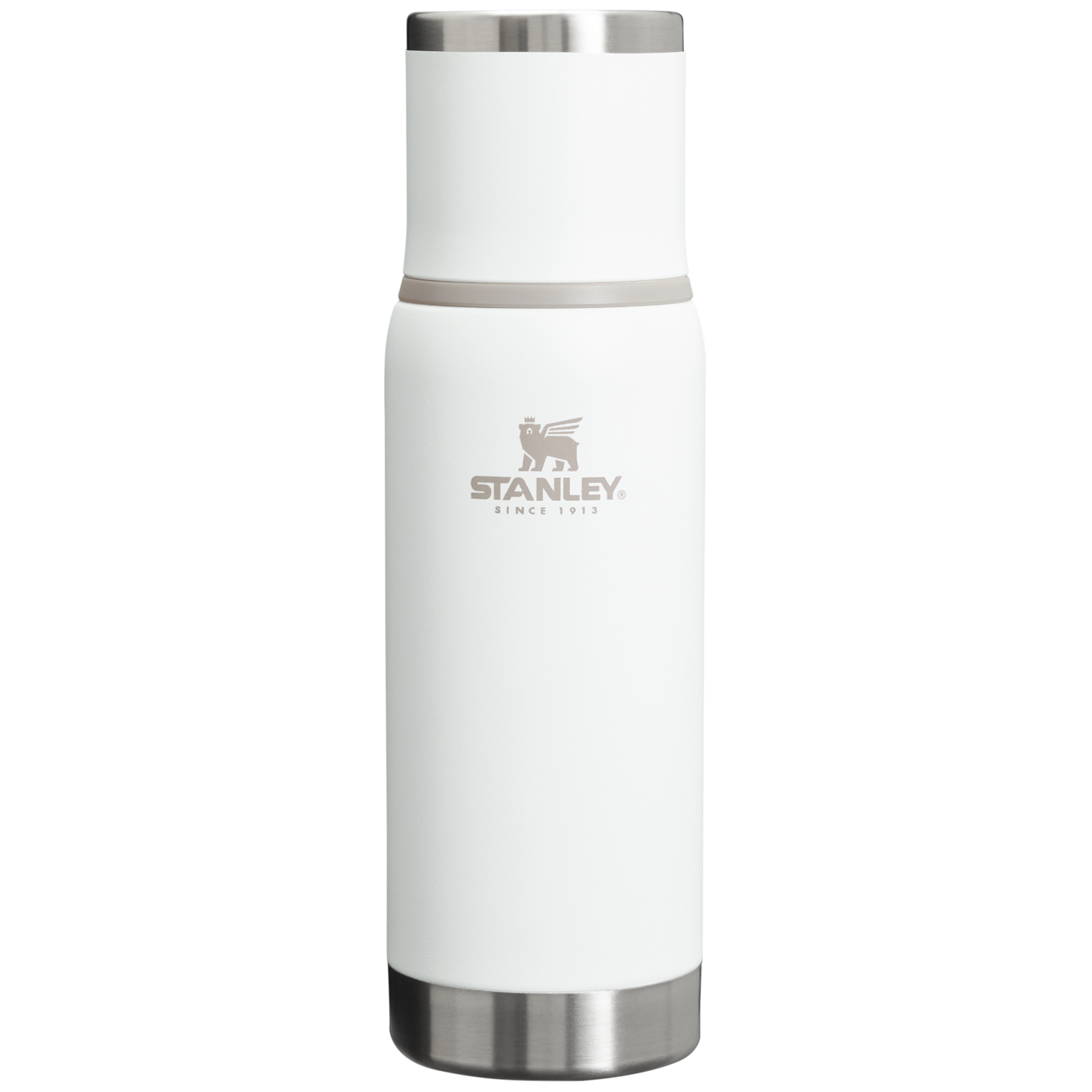 Stanley 17 OZ Adventure To Go Water Bottle In Frost White