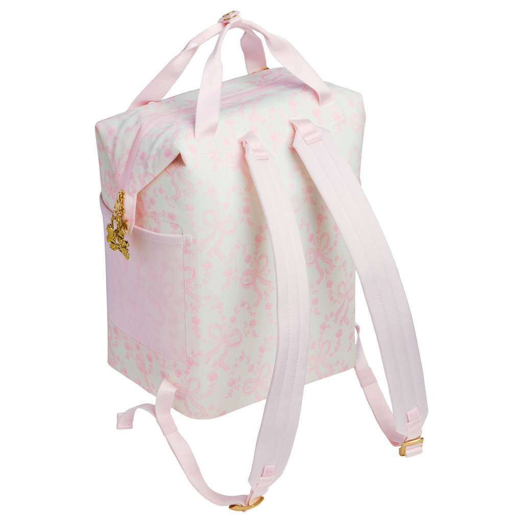 Stanley 1913 x LoveShackFancy Holiday All Day Madeleine Mini Cooler Backpack | 20 Can | 14 QT | 13.2 L - Made for Your Day