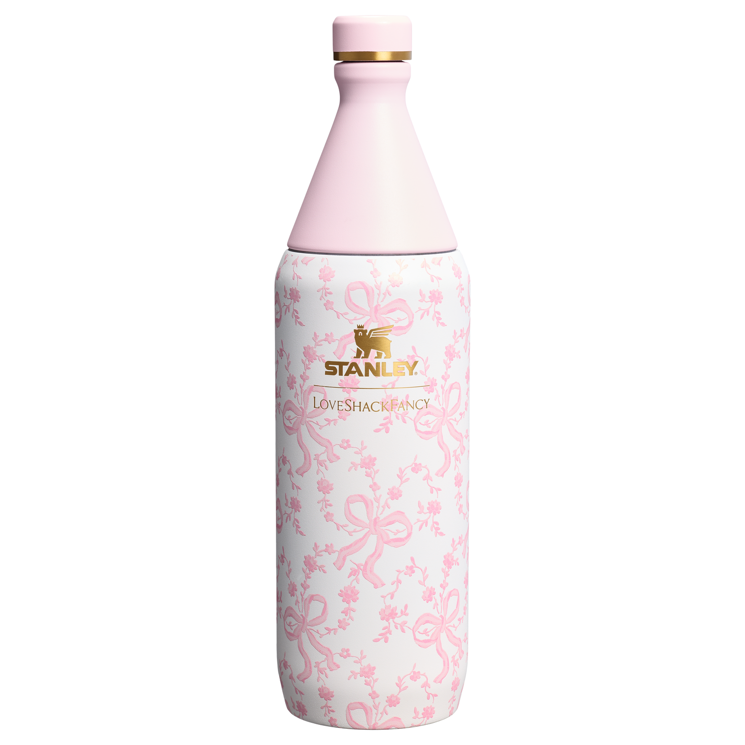 Stanley 1913 x LoveShackFancy Holiday All Day Slim Bottle | 34 OZ - Your Gym Cup
