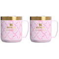Stanley 1913 x LoveShackFancy Holiday Everyday Camp Mug Set | 12 OZ - Fresh Water Daily