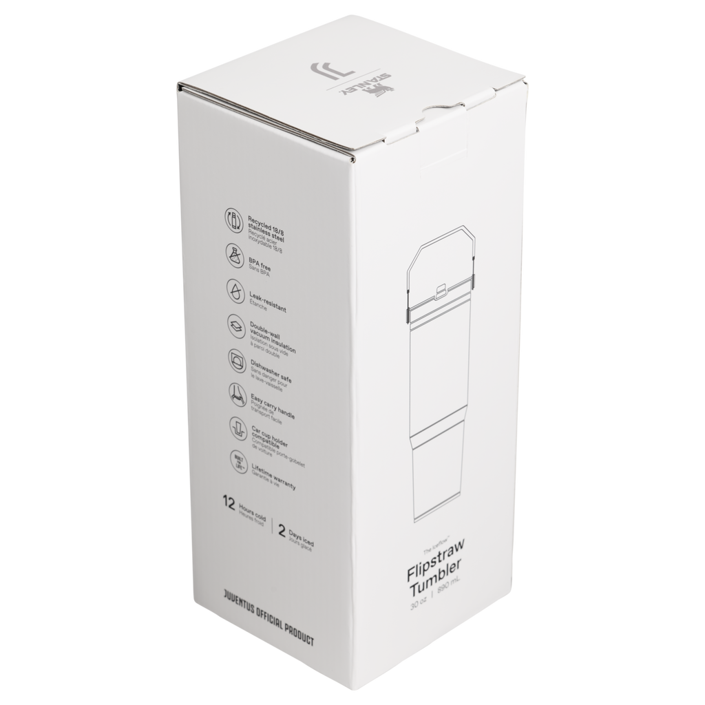 Stanley 1913 x Juventus The IceFlow™ Flip Straw 2.0 Tumbler | 30 OZ - More Daily Hydration