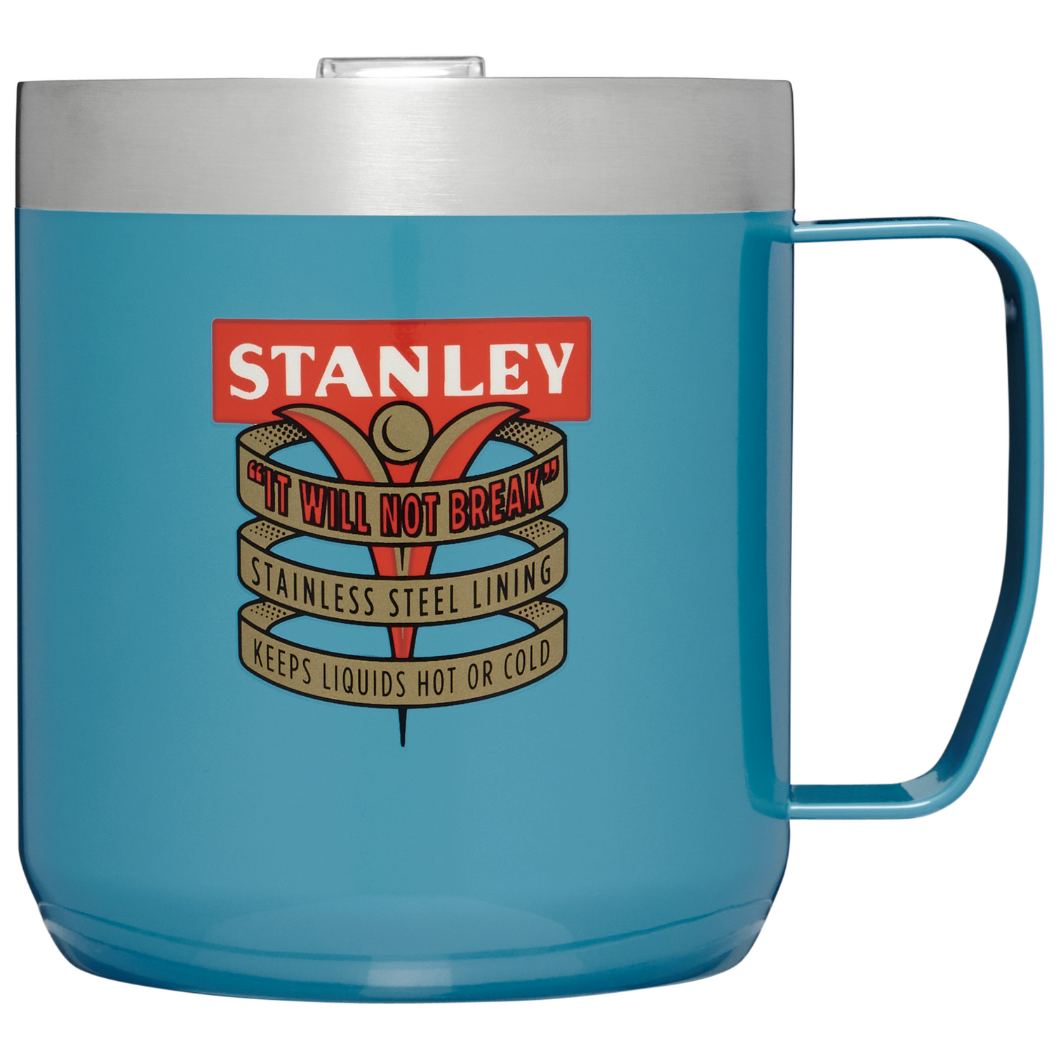 Stanley 12 OZ Insulated Camp Mug In 1940 Topaz Ble From The Milestones Collection