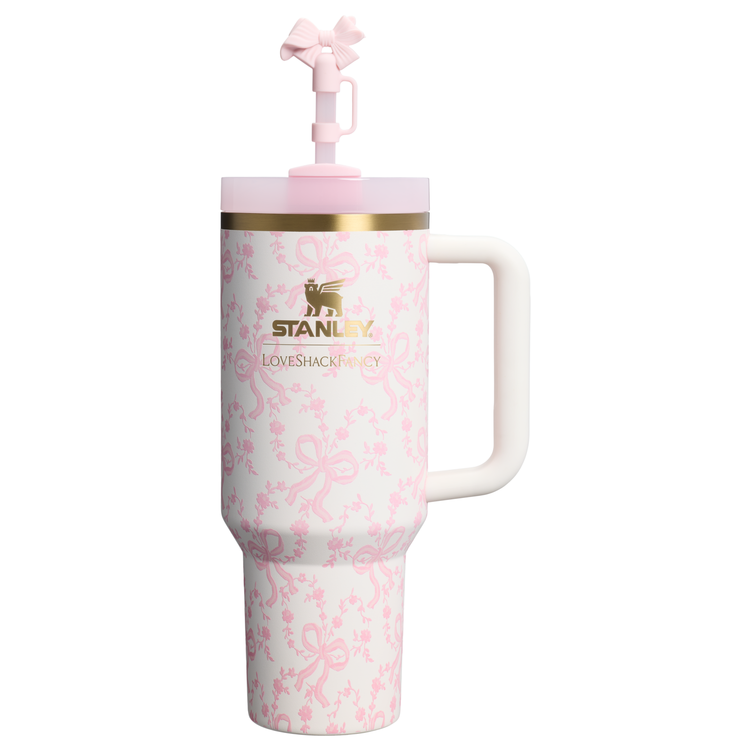 Stanley 1913 x LoveShackFancy Holiday Quencher® H2.0  FlowState™ Tumbler | 40 OZ - Daily Water Made Simple
