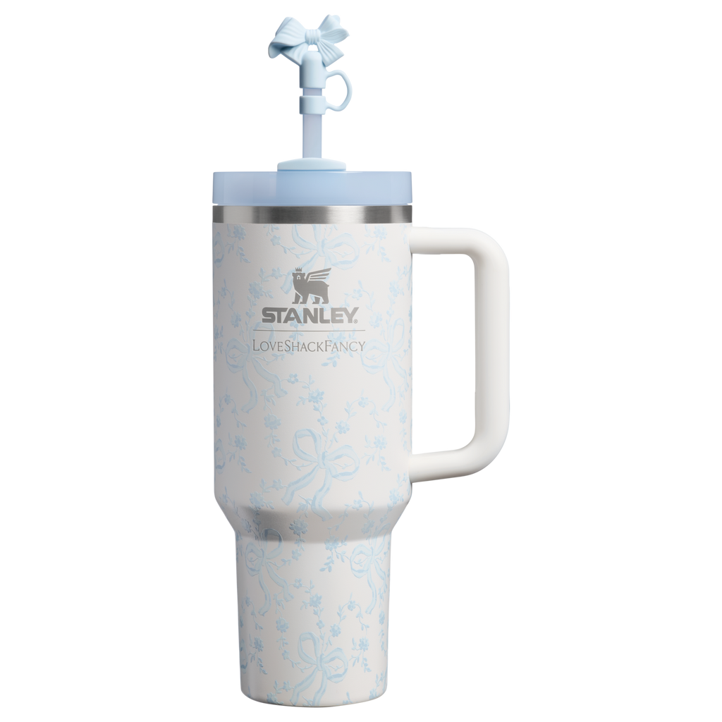 Stanley 1913 x LoveShackFancy Holiday Quencher® H2.0  FlowState™ Tumbler | 40 OZ - Daily Water Made Simple