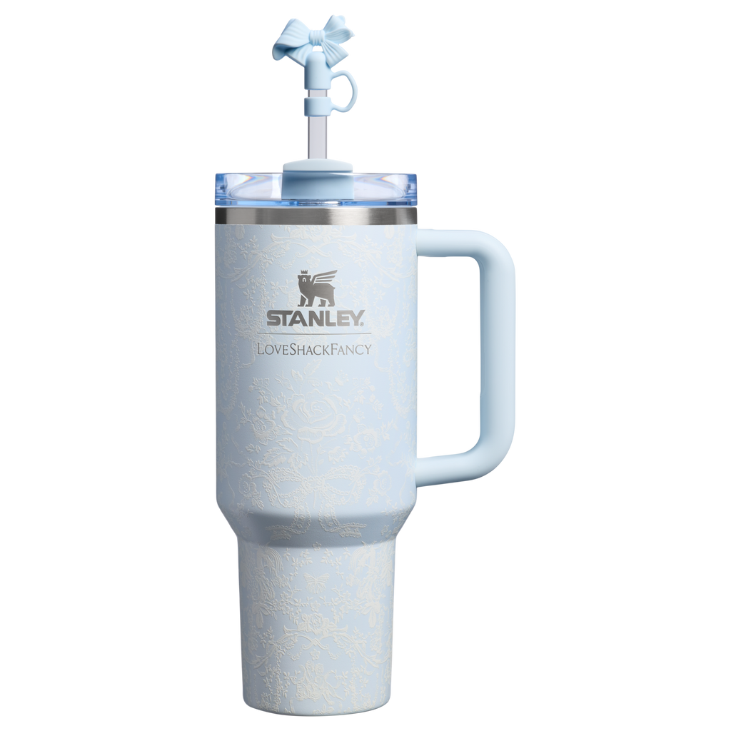 Stanley 1913 x LoveShackFancy Holiday Quencher® H2.0  FlowState™ Tumbler | 40 OZ - Daily Water Made Simple