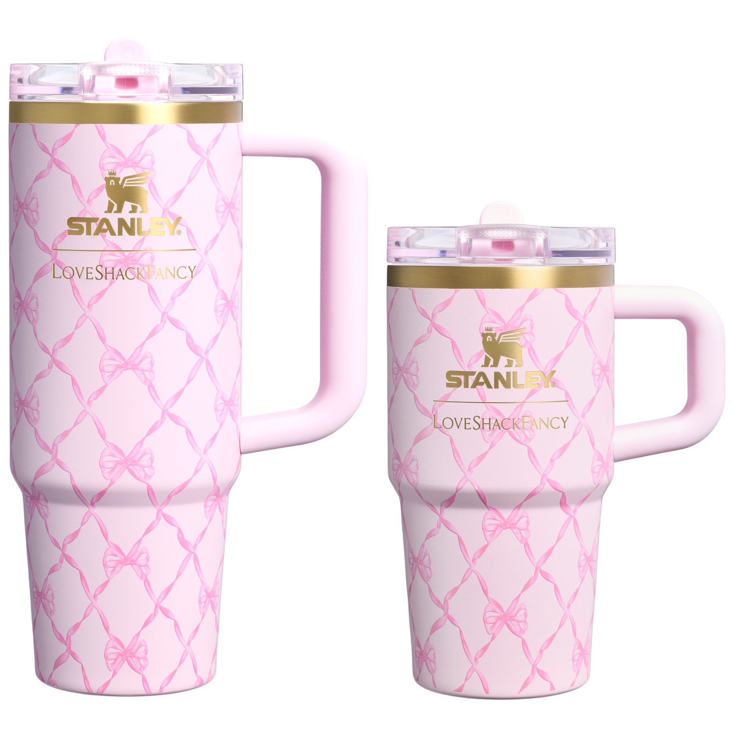 Stanley 1913 x LoveShackFancy Holiday The Quencher® Details ProTour Tumbler Set | 2-pack - Refill and Go