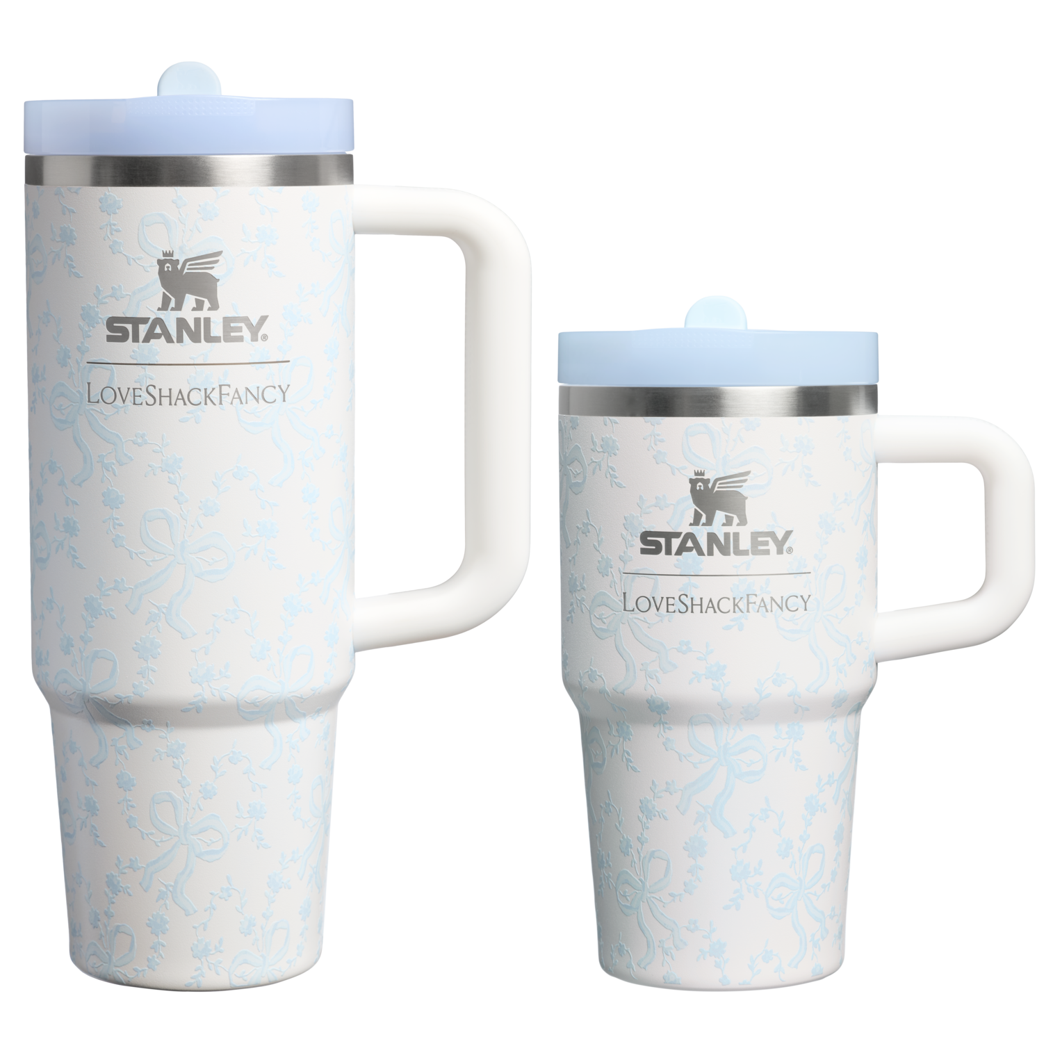 Stanley 1913 x LoveShackFancy Holiday The Quencher® Details ProTour Tumbler Set | 2-pack - Refill and Go