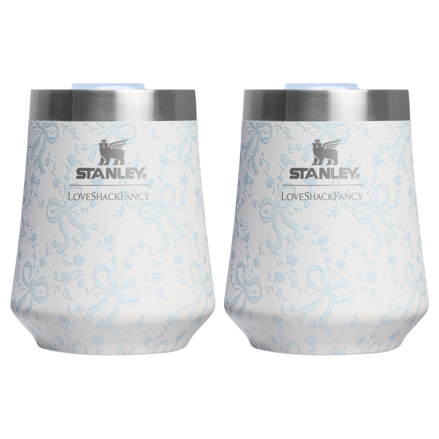 Stanley 1913 x LoveShackFancy Holiday The Reserve Wine Tumbler Set | 11 OZ (2-pack) - Carry Your Way