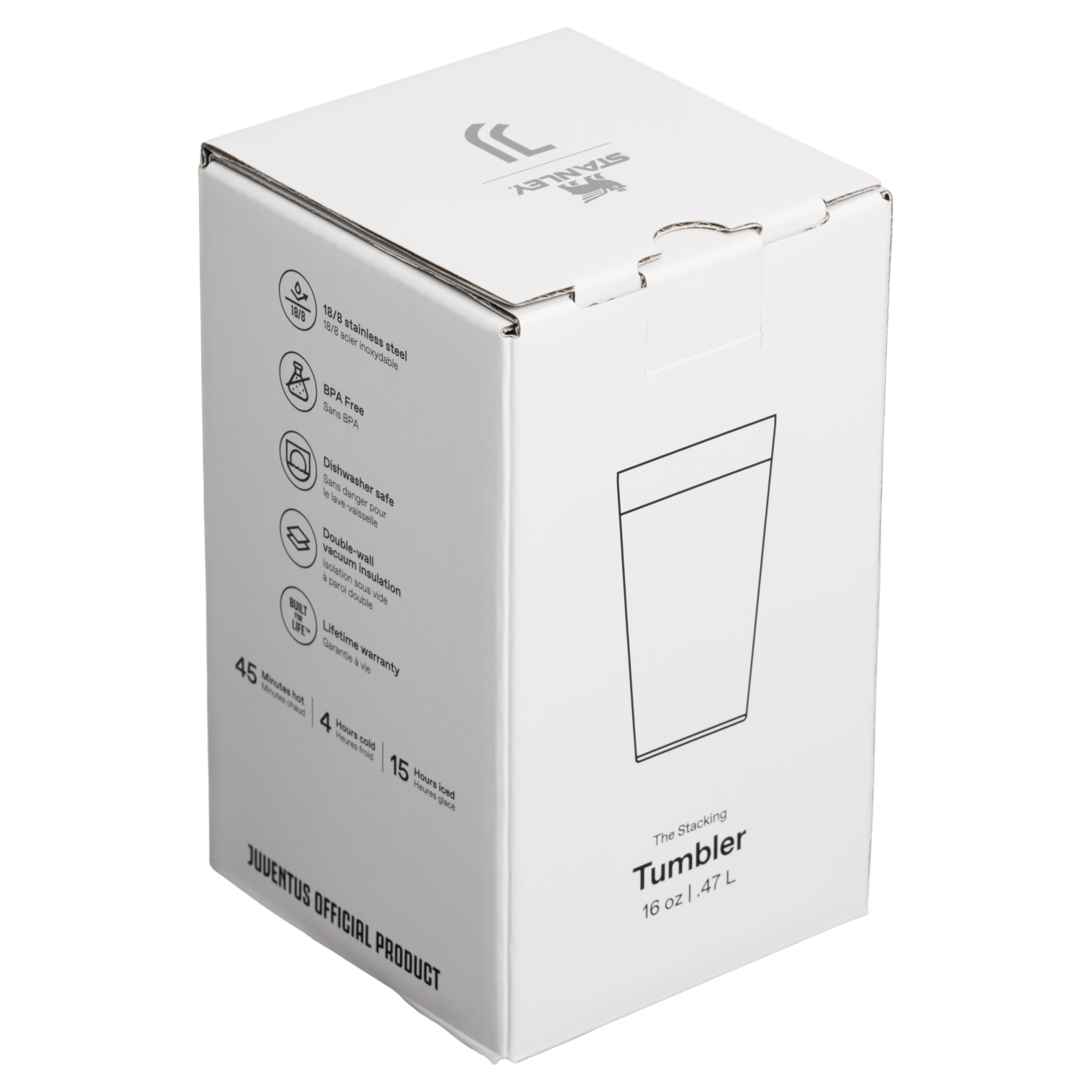 Stanley 1913 x Juventus Stay-Chill Stacking Pint - Ready for Every Sip