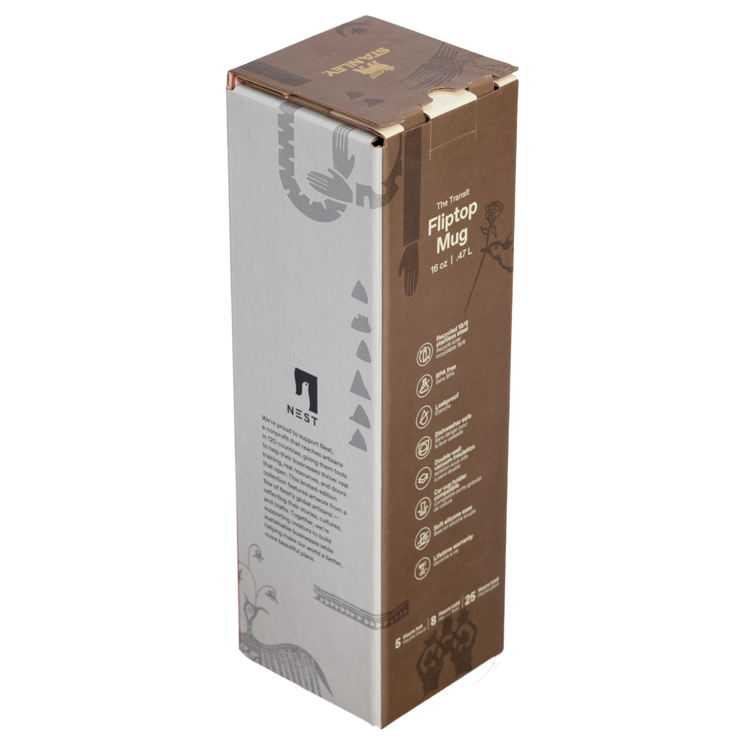 The Stanley 1913 x Nest AeroLight™ Transit Flip Top Mug | 16 OZ - Your Sip Routine