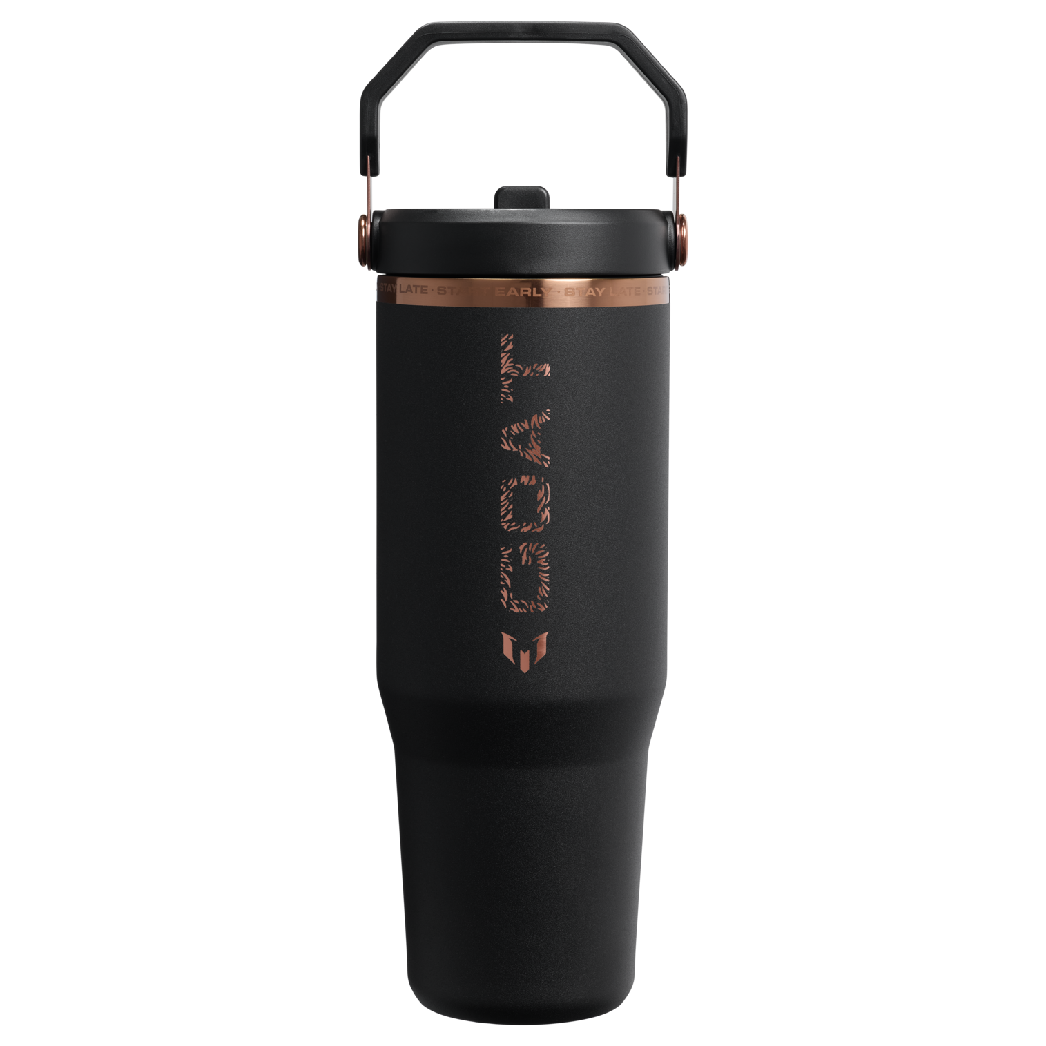 The Messi x Stanley  IceFlow™ Flip Straw Tumbler | 30 OZ - Ready for Meetings