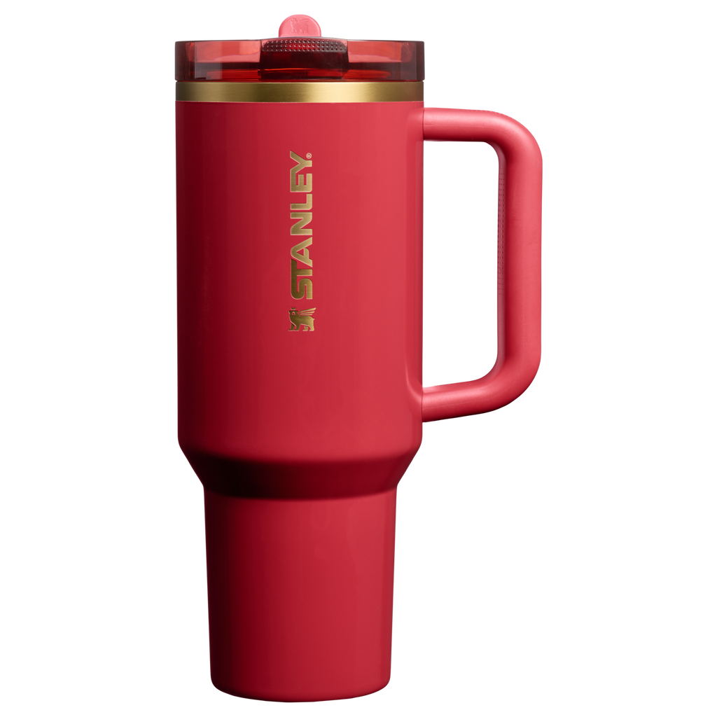The Cheers & Cheer Quencher ProTour Flip Straw Tumbler | 40 OZ - Stanley Create - A Cup That Fits
