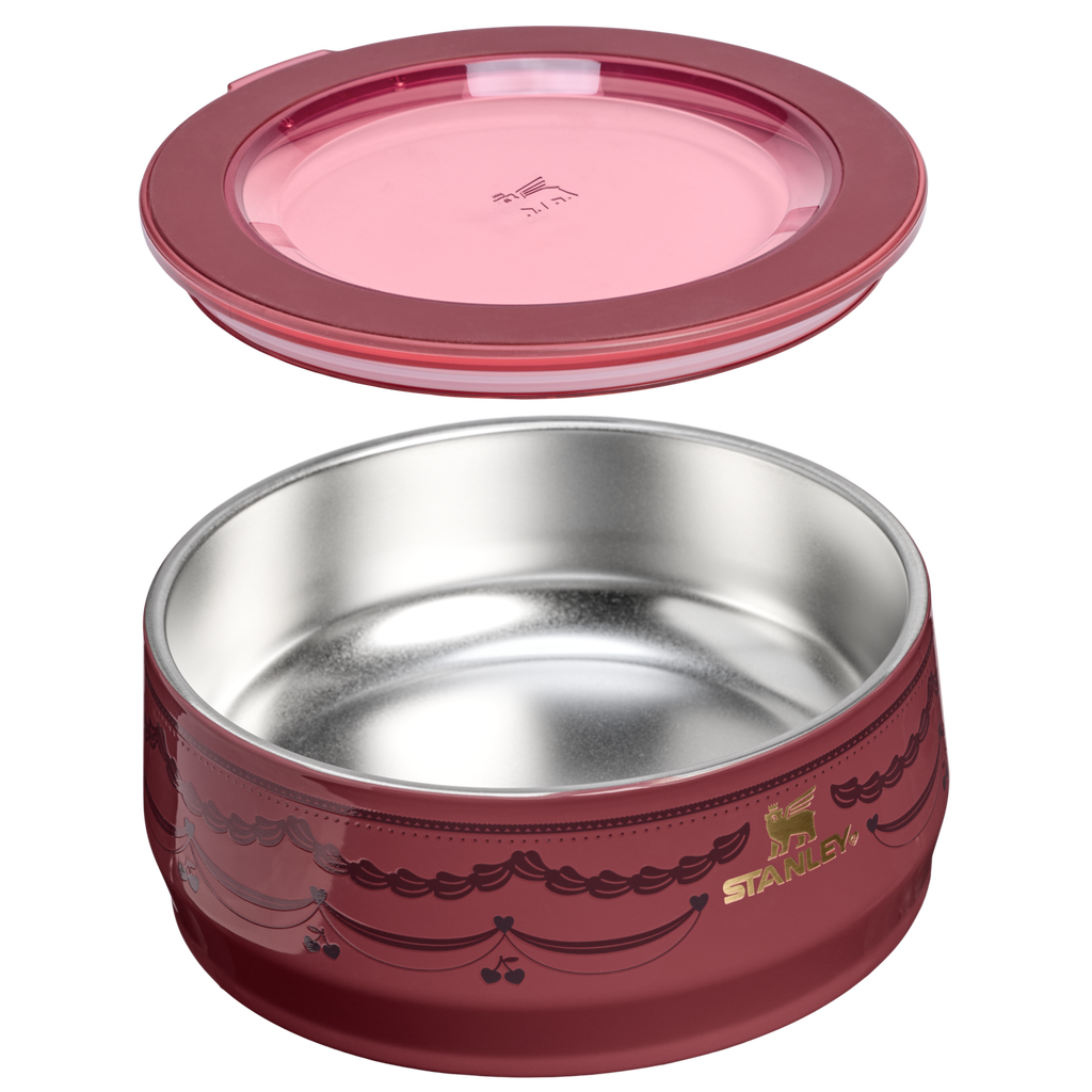 The Valentine’s Day Everyday Pet Bowl | 3-Cup | 24 OZ - Backpack Ready